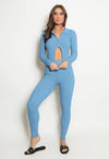 Double Zip  Knitted Lounge set