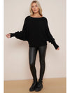 Libby Batwing sleeve  Soft Knit  Pattern Jumper