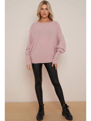 Libby Batwing sleeve  Soft Knit  Pattern Jumper