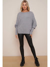 Libby Batwing sleeve  Soft Knit  Pattern Jumper