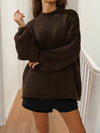 Slouchy Fit Oversized  Drop shoulder jumper