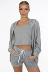 Hooded 3 Piece Set (Multiple Color Options)